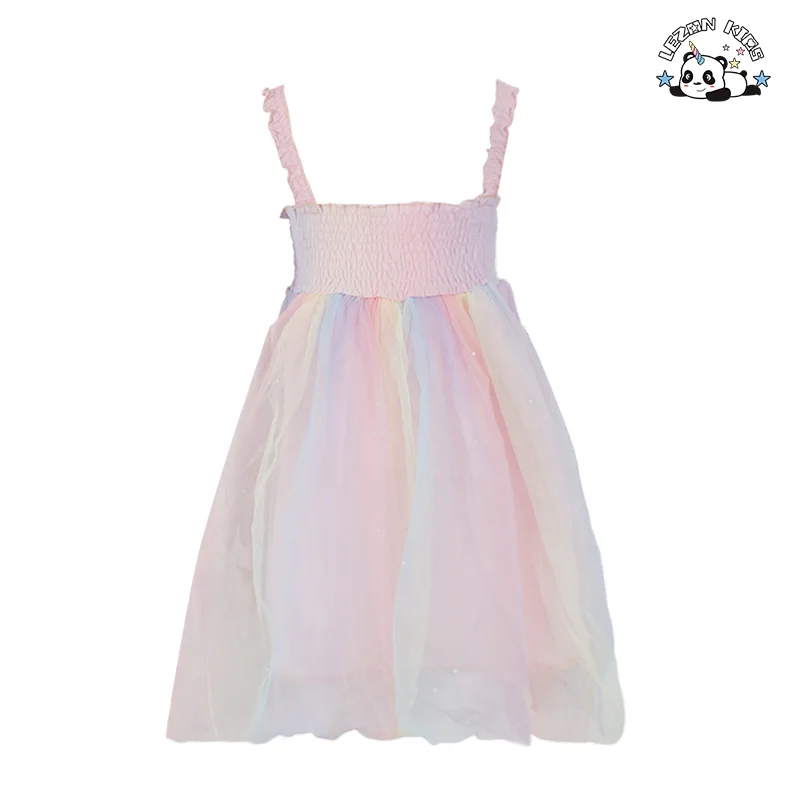 LEZONKIDS - Baby Toddler Girl Clothes Summer Dress for Kids Girl TUTU Dresses Children's Clothing 4 to 14 Years